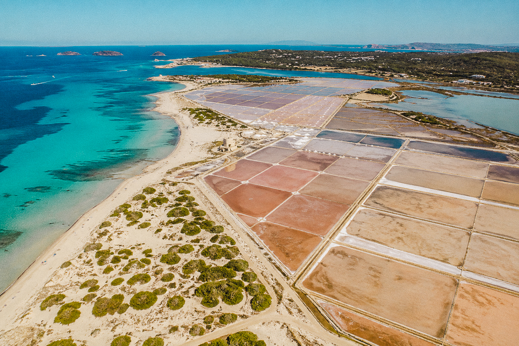 vista dron ses salines